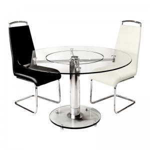 FW756-Lazy Susan Table - FW684 Chairs